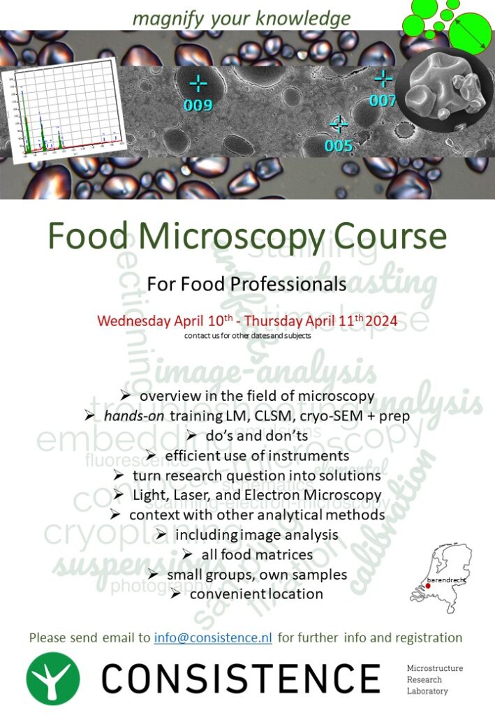 24 Food Microscopy Course